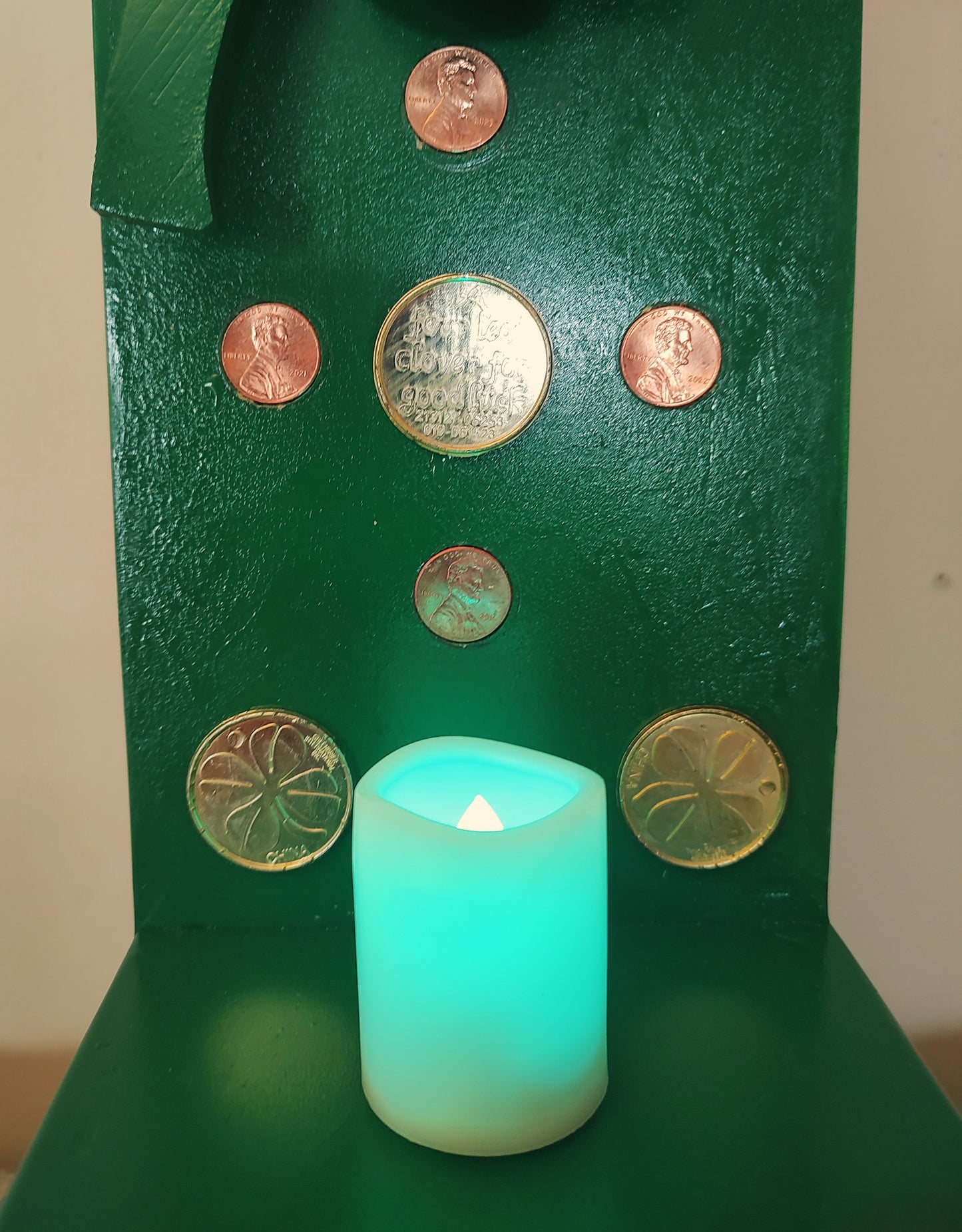 St. Patrick's Day Candle Holder- NOW ON SALE!