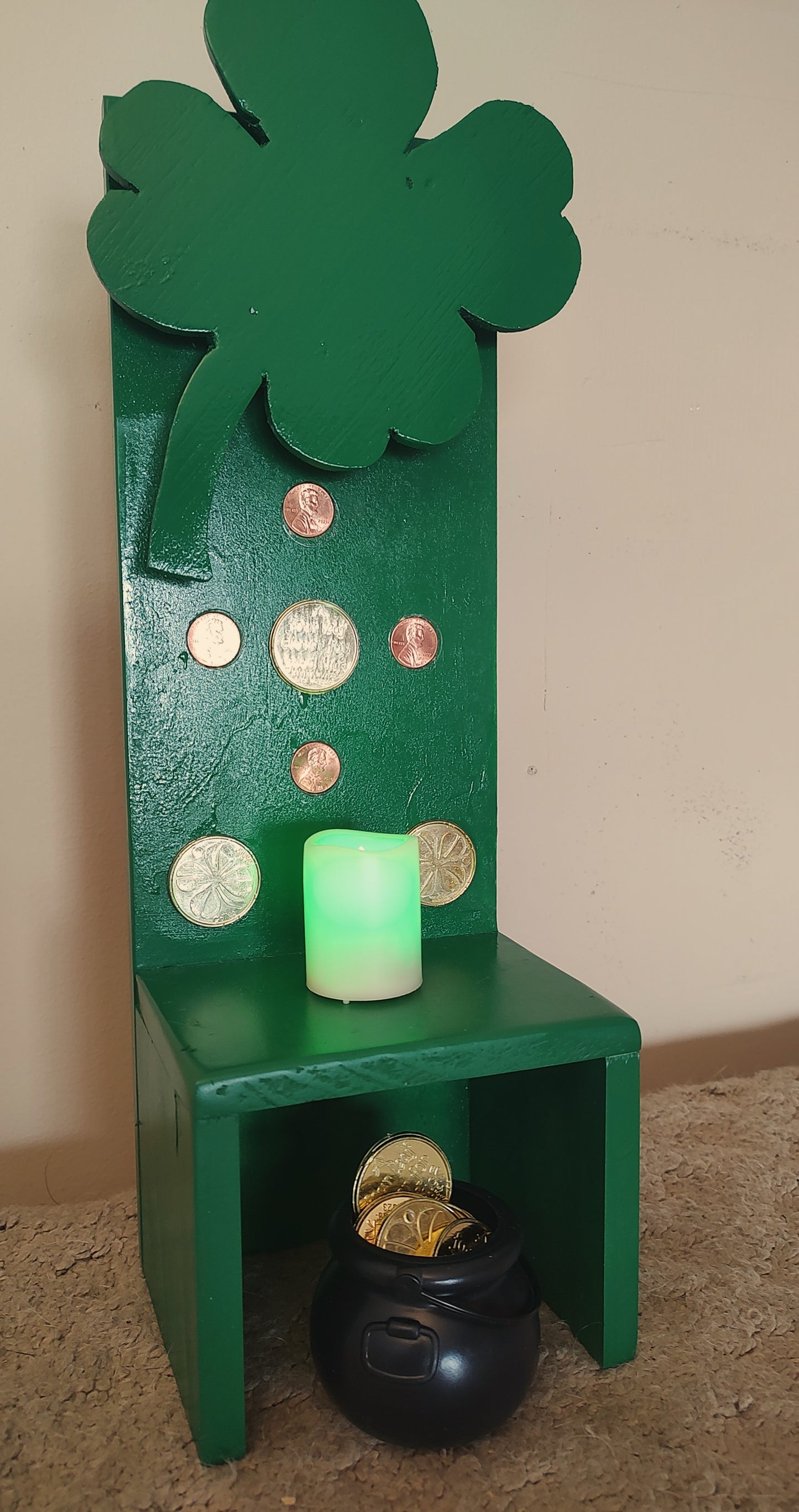 St. Patrick's Day Candle Holder- NOW ON SALE!